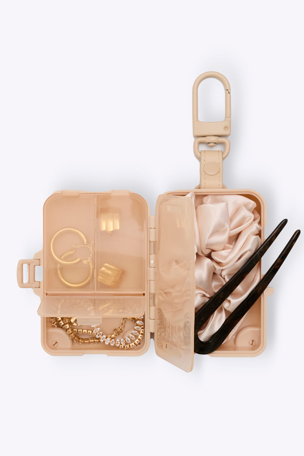 The Micro Roller Charm in Beige