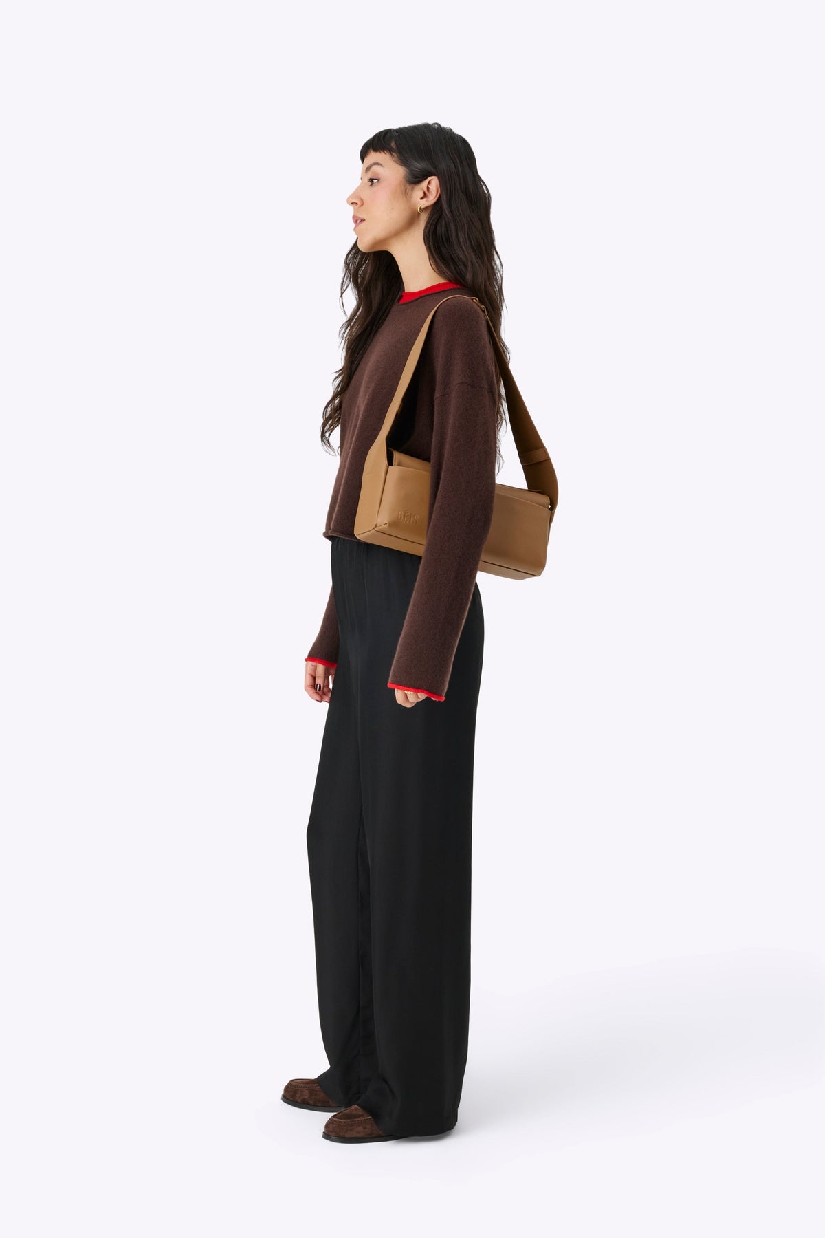 The Convertible Stroller Caddy in Camel