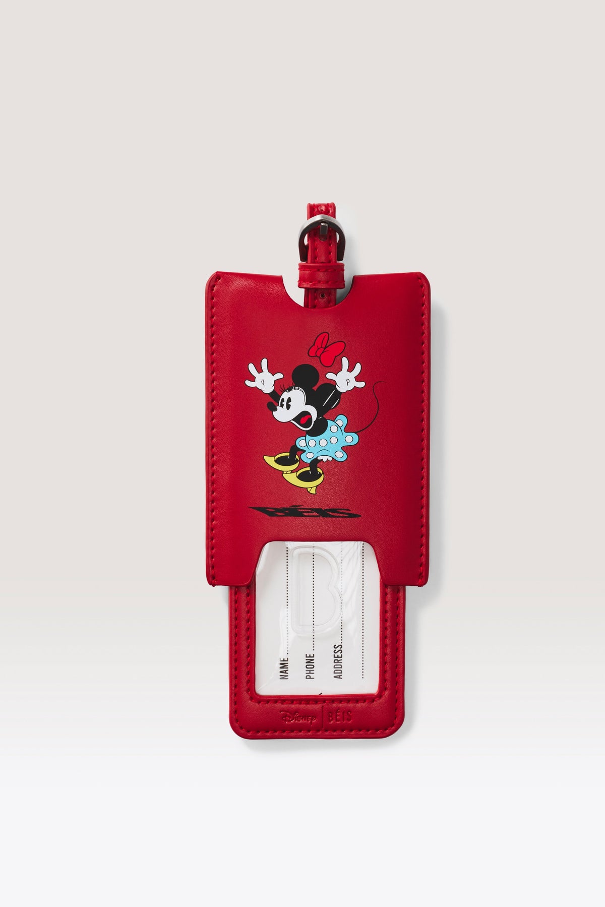 The Disney Luggage Tag in Mickey Mouse Red