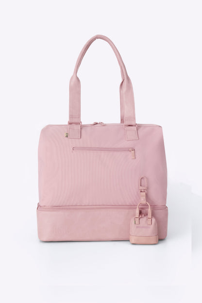 The Micro Weekender Charm in Atlas Pink