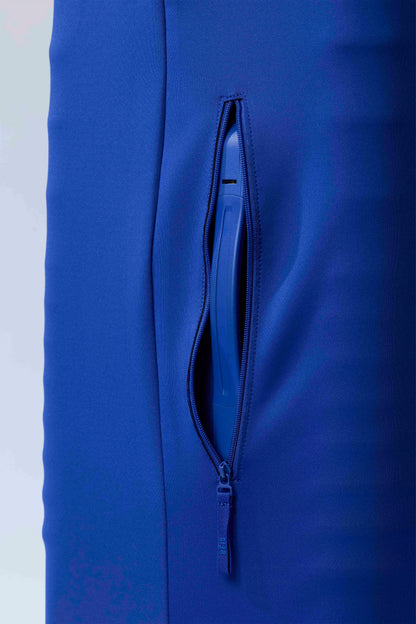 The Large Check-In Luggage Cover in Cobalt Blue