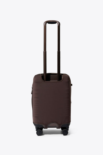 The Hybrid Carry-On Luggage Cover in Espresso