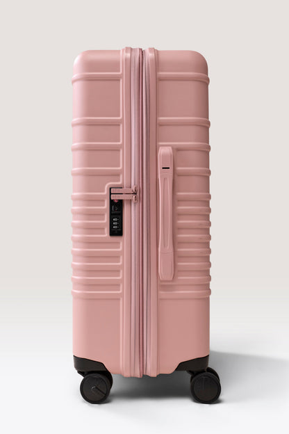 The Medium Check-In Roller in Atlas Pink