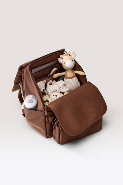 The Ultimate Diaper Backpack in Maple