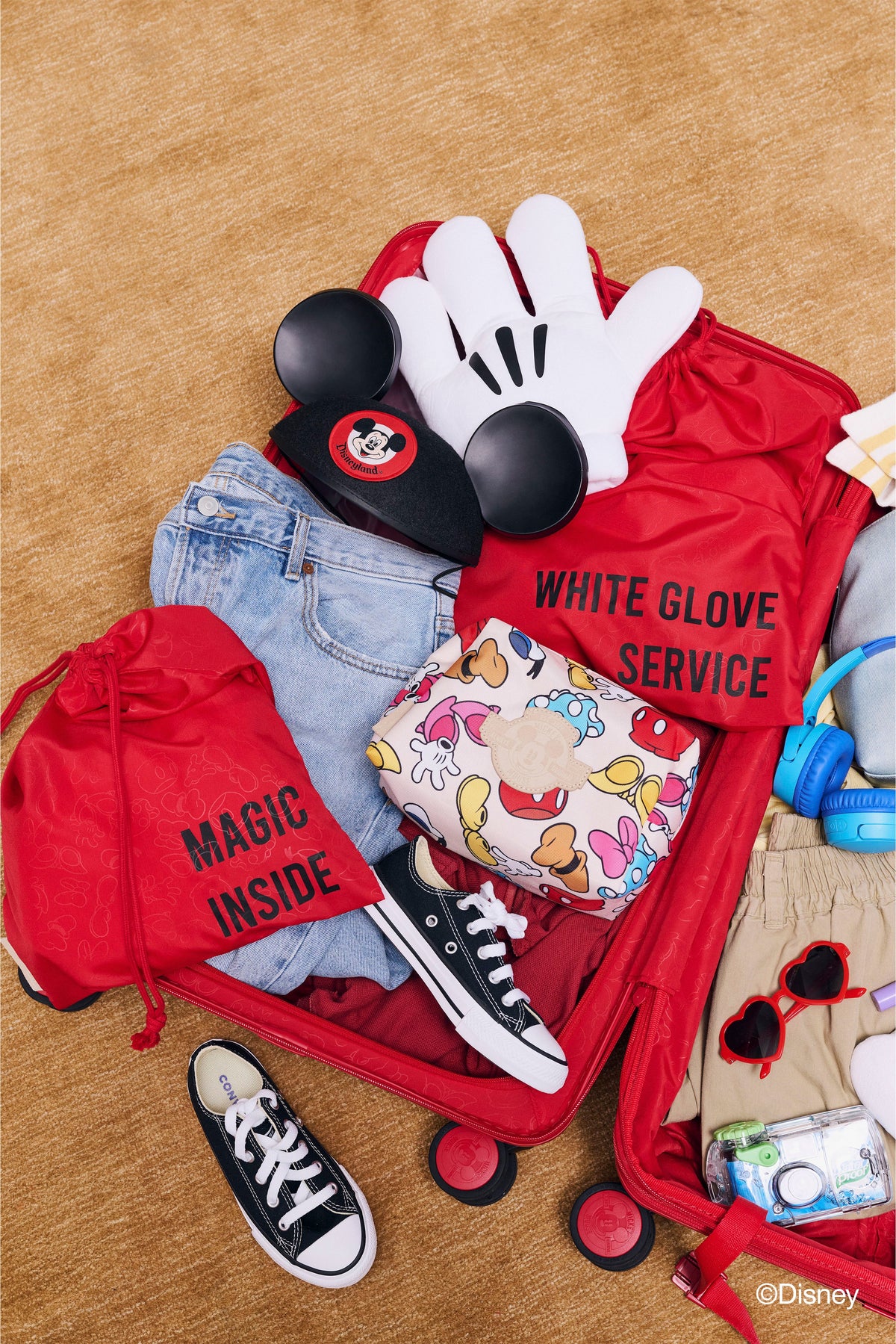 The Disney Travel Pouch in Mickey & Friends