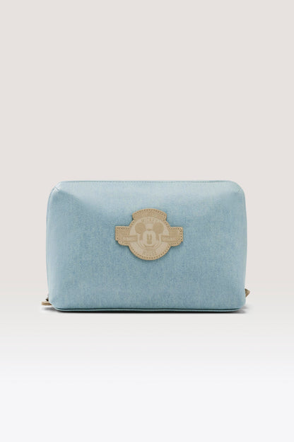 The Disney Medium Cosmetic Pouch in Blue Jeans