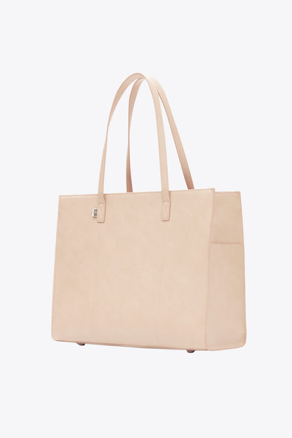 The Large Work Tote in Beige